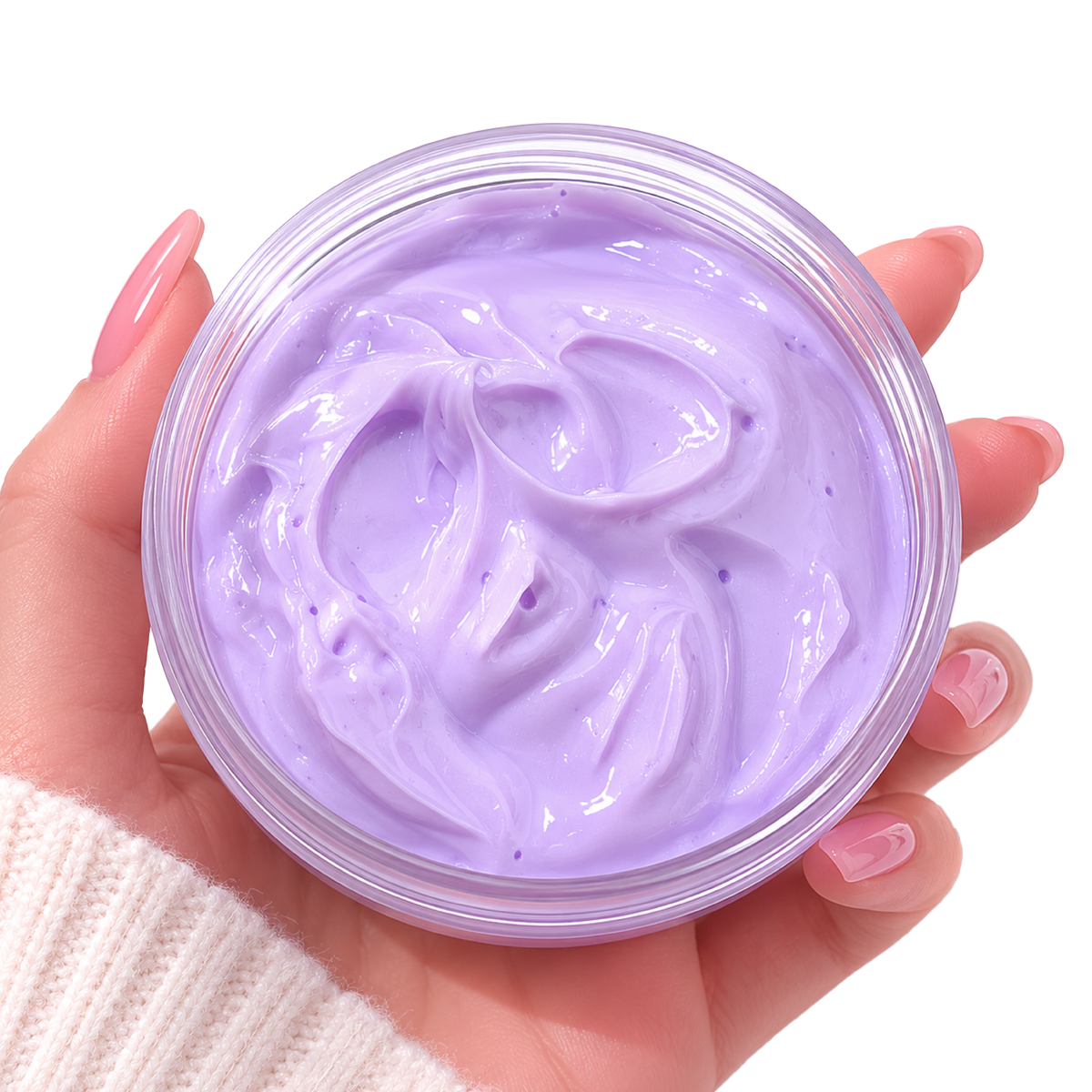 Creamy Dr Sofia Mora body butter jar with smooth texture and natural ingredients, perfect for nourishing skin.